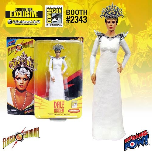 Alex Ross Flash Gordon Dale Arden in White Gown 7-Inch Action Figure - Convention Exclusive, Not Mint